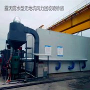 南京長(zhǎng)江集團(tuán)訂購(gòu)露天防水型無(wú)地坑風(fēng)力回收噴
